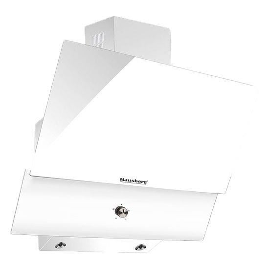 Hausberg HB-2285AB dekoratív beépíthető elszívó, 60 cm, alumínium szűrő, fehér