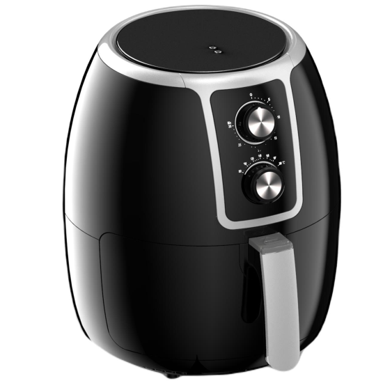 Air Fryer Hausberg HB2350, 1500 W, 3,5 L, Időzítő, túlmelegedés elleni védelem
