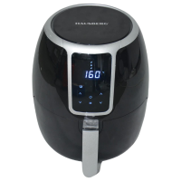 Air Fryer Hausberg HB2355, 1500 W, 3,5 L, Időzítő, túlmelegedés elleni védelem, LCD kijelző, Állítható hőmérséklet 80C-200C