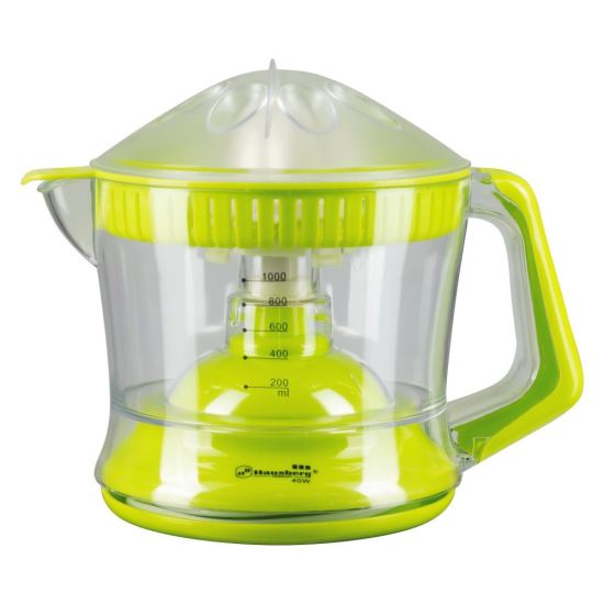 Citrusfacsaró Hausberg HB-3323V elektromos, 40 W, 2 irányban forgó rendszer, zöld