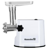 Húsdaráló Hausberg HB-3415AB, 1200W, 1kg/perc, fehér