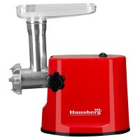 Húsdaráló Hausberg HB-3415RS, 1200W, 1kg/perc, piros