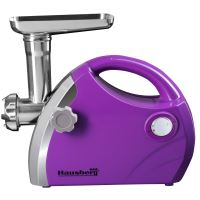 Húsdaráló Hausberg HB-3430MV, Rozsdamentes acél, 1800 W, Réz motor, Lila
