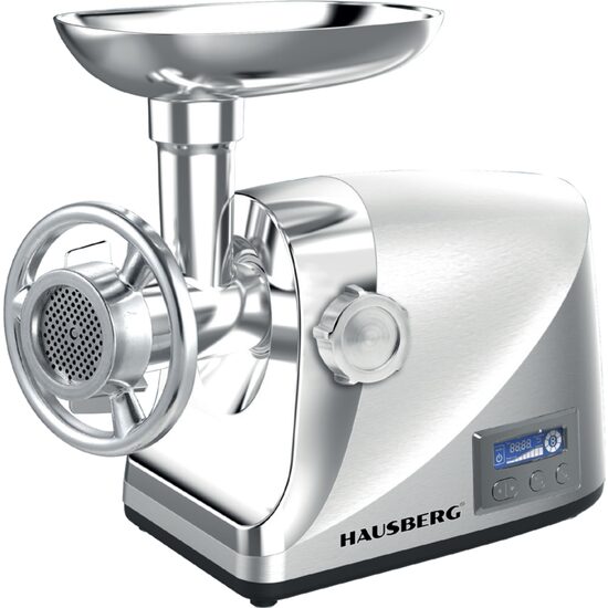Hausberg HB-3455 Elektromos húsdaráló, 3500 W, Ezüstszín