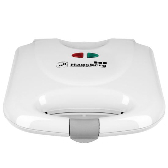Szendvicssütő Hausberg HB-3510, 800 w, fehér