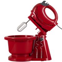 Keverő forgótálas Hausberg HB-3519RS, Űrtartalom 2L, Teljesítmény 300W, Piros