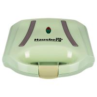 Szendvicssütő Hausberg HB-3535VR, 800 W, zöld, grill modell
