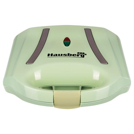 Szendvicssütő Hausberg HB-3535VR, 800 W, zöld, grill modell