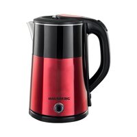 Hausberg HB-3618RS vízforraló, 1500 W, 2 L, 360 fokban forgatható talp, Fényjelző, Automatikus kikapcsolás, Piros