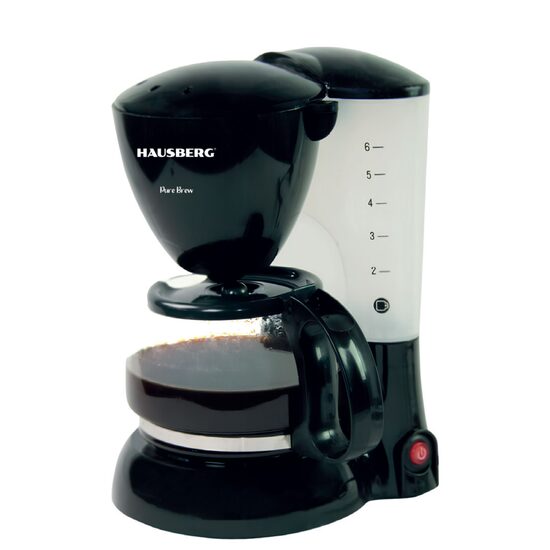 Kávéfilter Hausberg HB-3650, 600 ml, 800 W, fekete