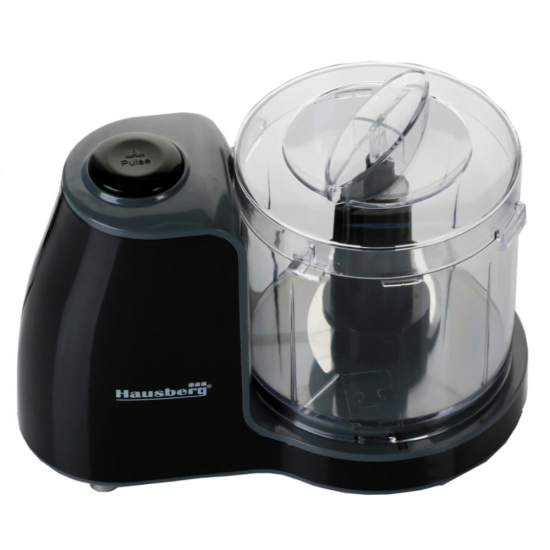 Elektromos aprító Hausberg HB-4504NG, teljesítmény 100 W, Réz motor, Fekete