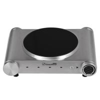 Hausberg HB-521 üvegkerámia főzőlap, 1500 W, termosztát, inox