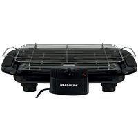Elektromos grill Hausberg HB523, 2000W, 50,5 X 36 cm, termosztát, fekete