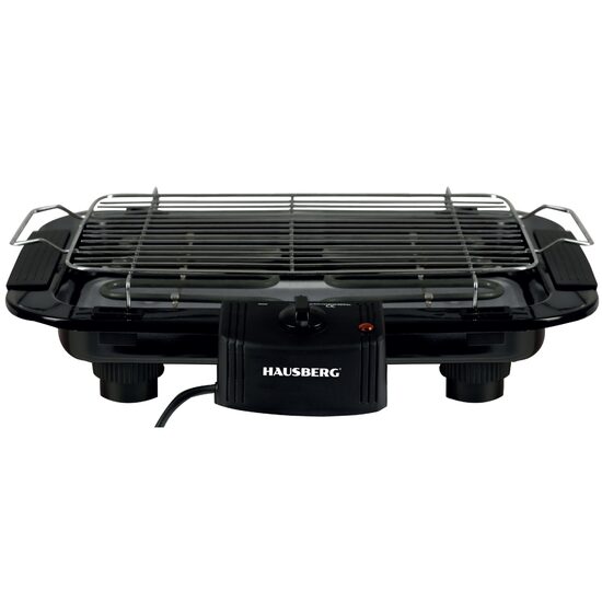 Elektromos grill Hausberg HB523, 2000W, 50,5 X 36 cm, termosztát, fekete