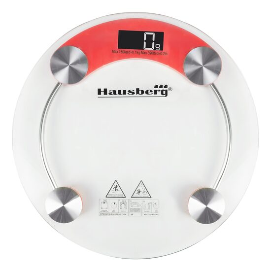 ELEKTRONIKUS MÉRLEG HB 6000 PIROS (az akkumulátor díját tartalmazza)