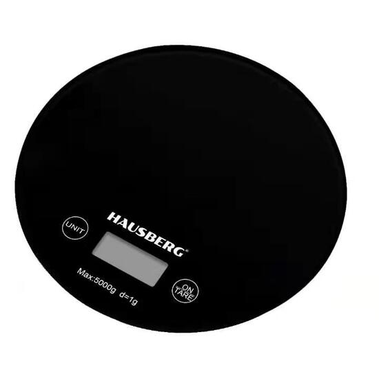 FEKETE KONYHAI MÉRLEG HB-6010