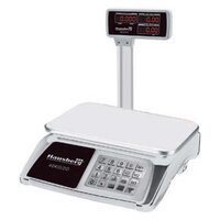 Kereskedelmi elektronikus mérleg HAUSBERG HB-6062, dupla képernyő, 40kg