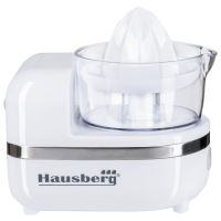 Konyhai robotgép 3 az 1-ben Hausberg HB-7521AB, 5 tölcsér, 180 RPM, 150 W, Fehér