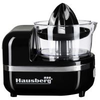 Konyhai robotgép 3 az 1-ben Hausberg HB-7521NG, 5 tölcsér, 180 RPM, 150 W, Fekete