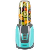 Turmixgép Hausberg HB-7675BL Bleu, Teljesítmény 1000W, Űrtartalom 1000ml, Réz motor