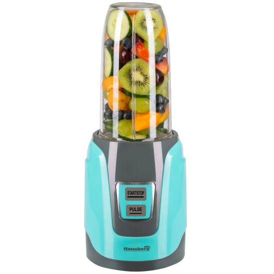 Turmixgép Hausberg HB-7675BL Bleu, Teljesítmény 1000W, Űrtartalom 1000ml, Réz motor