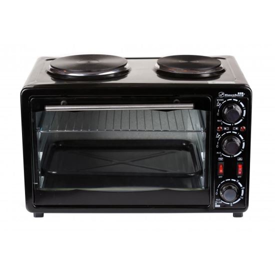Elektromos sütő főzőlappal Hausberg HB-8010, 35L, időzítő, termosztát
