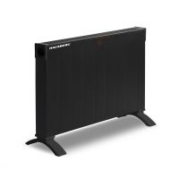 Elektromos konvektor Hausberg HB-8204, 2500W, 2 teljesítményfokozat, Felborulás elleni védelem, Fekete