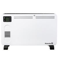 Elektromos konvektor, Hausberg, 2000 W teljesítmény, 3 teljesítményszint, LCD kijelző, plusz turbóventilátor