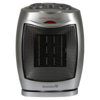Kerámia radiátor Hausberg HB8300, 1500 W, Kerámia fűtőelem, oszcillációs funkció
