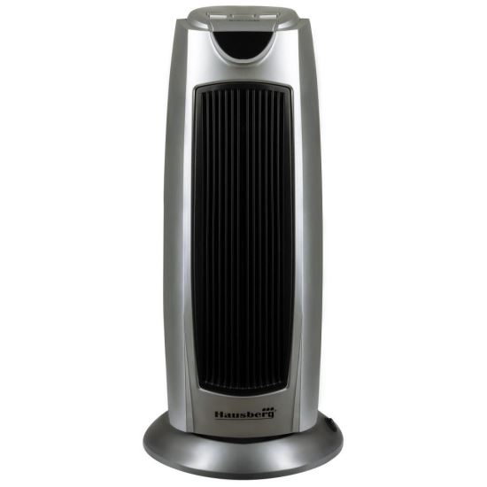 Toronyfűtés Hausberg HB-8503, 2000W, 2 teljesítményfokozat, digitális időzítő, ezüst