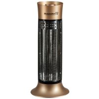 Hausberg HB-8750AU szénszálas elektromos radiátor, 900 W, 2 teljesítményfokozat, kültéri/beltéri, arany