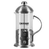 Üveg adagoló kávé/tea ERT-MN 126, rozsdamentes szűrő, 350 ml