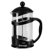 Üveg adagoló kávé/tea ERT-MN 127, rozsdamentes szűrő, 600 ml