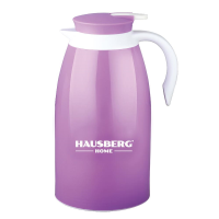 Hausberg HB-H1452 termosz bögre, műanyag, 1,3 literes, lila