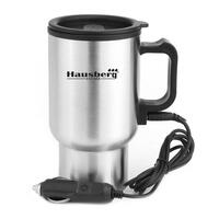 Elektromos autó termosz Hausberg HB-H 1460, 12V, 450 ml, 70C, rozsdamentes acél