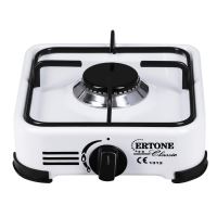 Zománcozott mini gáz, Ertone MN206A, , 1 égős, automata gyújtású, fehér