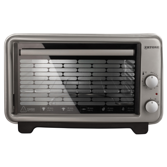 Elektromos sütő Ertone MN9135GR, 36L, 1420W, Állítható magasságú, 2 tepsi, szürke