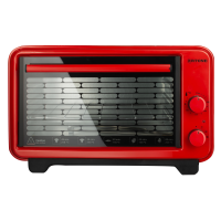 Elektromos sütő Ertone MN9135RS, 36L, 1420W, Állítható magasságú, 2 tepsi, piros