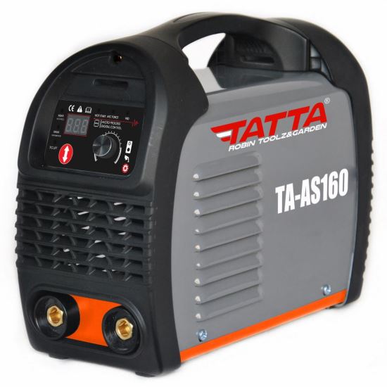 Tatta TA-AS160 hegesztőgép, elektróda 1,6mm, váltóáram 220-240V, tartozékai
