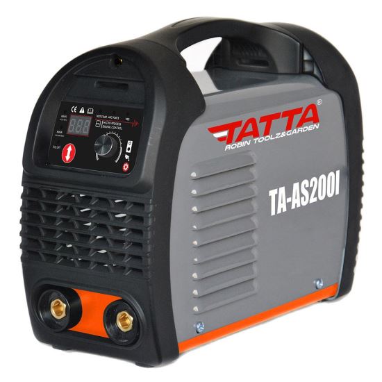 Tatta TA-AS2001 hegesztőgép, elektróda 1,6mm, váltóáram 220-240V, tartozékai
