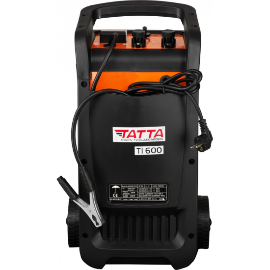 Tatta TI600 Professzionális autóindító robot, max töltőáram 50A, indítóáram 540A, teljesítmény 2,0 KW