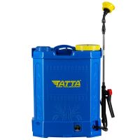 Permetező szivattyú (vermorel) Tatta TP-2022A, akkumulátorral, 12V 8Ah, töltő 1 A, motor 3,6 lpm, hátizsák típusú tartály, 20 l