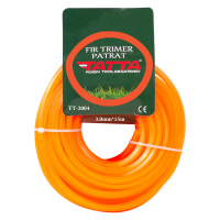 Nylon négyzethuzal a TATTA TT-2004 trimmerhez, vastagsága 3,0 mm, hossza 15 m
