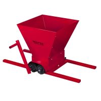 Kézi szőlődaráló Tatta TZ1802RS, fém, 300 kg/h, kivehető tartály 20 l, piros
