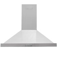Dekoratív beépíthető páraelszívó Hausberg HB-1260, Szívóteljesítmény 650 m3/h, 1 motor, 60 cm, Rozsdamentes acél
