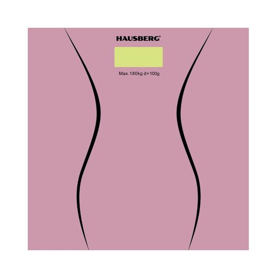 ELEKTRONIKUS MÉRLEG HB 6003 PINK (az akkumulátor díját tartalmazza)