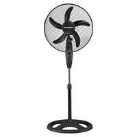 HAUSBERG HB-5860NG lábventilátor, 55W, 3 sebesség, átmérő 46 cm, időzítő, fekete