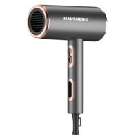 Hajszárító HAUSBERG HB-263GR, 2200W, 2 sebesség, 3 fűtési fokozat, szürke