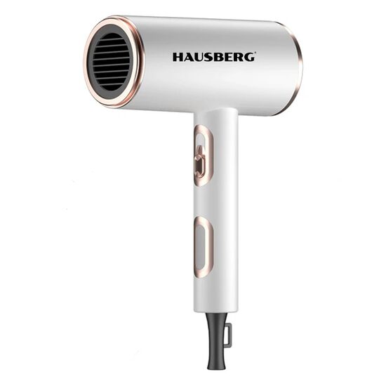 HAUSBERG HB-263AB hajszárító, 2200W, 2 sebesség, 3 hőfokozat, Fehér