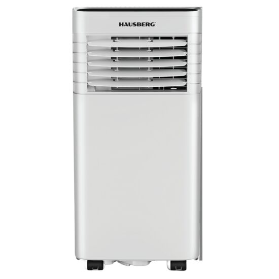 Hordozható klíma HAUSBERG HB-5960AB, 1920W, 300 m3/h, LCD, 9000 BTU, Fehér